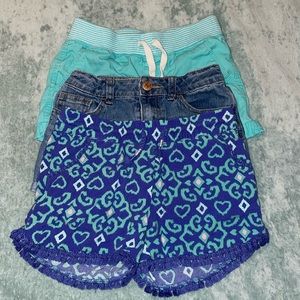 Bundle of girls shorts
